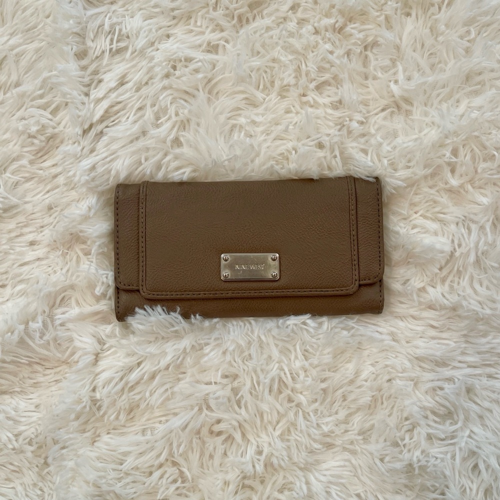 Nine West Fold-Over Wallet - Picture 1 of 5